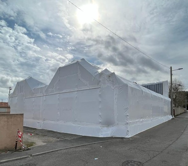 desamiantage et deplombage confinement opterm tchoulfian