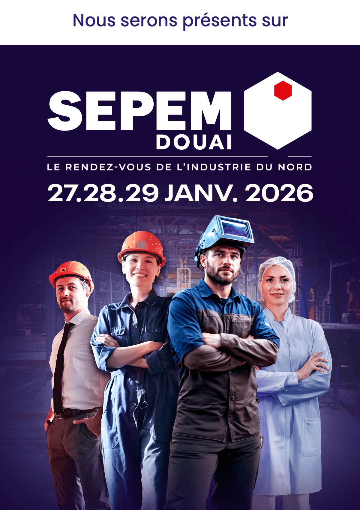 Opterm Au SEPEM Douai 2026 Isolation Et chafaudage Industriel