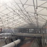 echafaudage parapluie pose couverture type couvralu