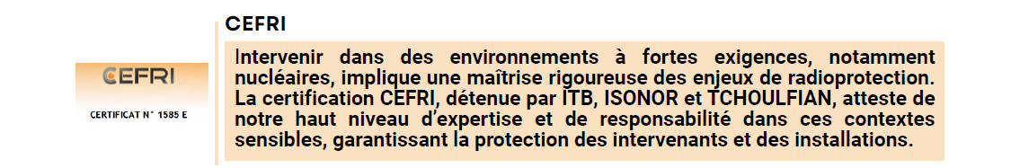 certification CEFRI